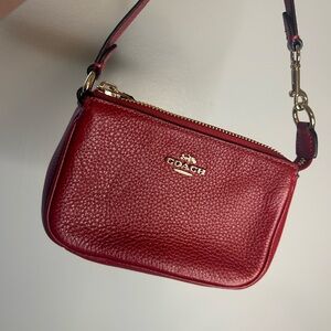 Coach Cherry Red Mini Crossbody Bag